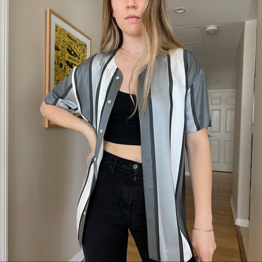 & Other Stories striped button down